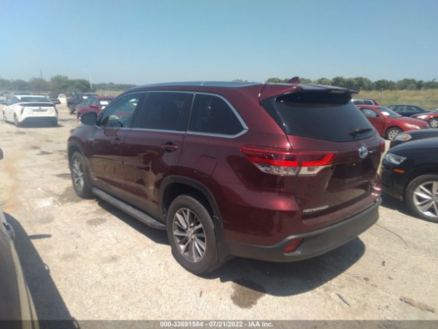 Photo 2 VIN: 5TDJGRFH9KS068315 - TOYOTA HIGHLANDER 