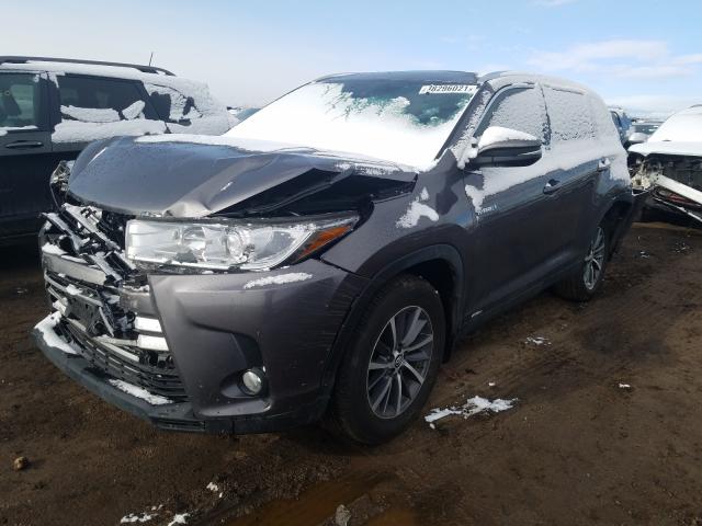 Photo 1 VIN: 5TDJGRFH9KS075068 - TOYOTA HIGHLANDER 