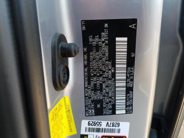 Photo 9 VIN: 5TDJK3DC2BS029214 - TOYOTA SIENNA LE 