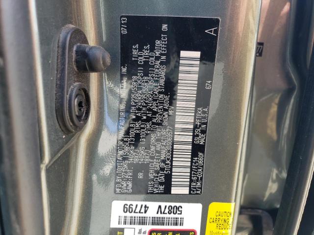 Photo 12 VIN: 5TDJK3DC3DS069577 - TOYOTA SIENNA LE 