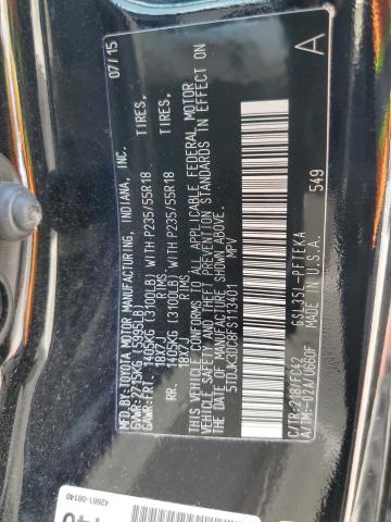 Photo 12 VIN: 5TDJK3DC8FS113401 - TOYOTA SIENNA LE 