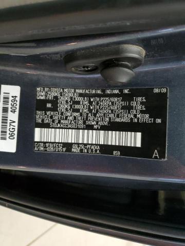 Photo 12 VIN: 5TDJK4CC3AS031091 - TOYOTA SIENNA LE 