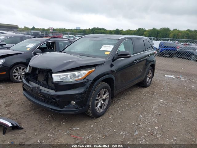 Photo 1 VIN: 5TDJKRFH0FS098341 - TOYOTA HIGHLANDER 