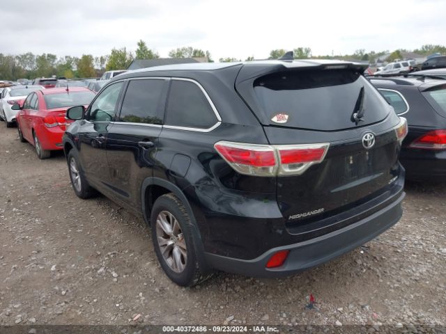 Photo 2 VIN: 5TDJKRFH0FS098341 - TOYOTA HIGHLANDER 