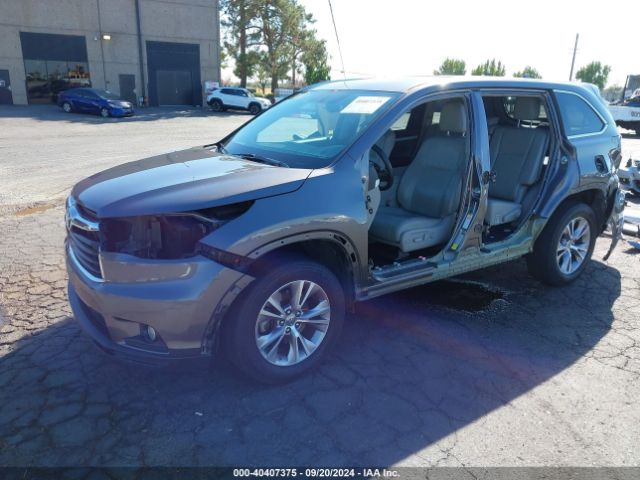 Photo 1 VIN: 5TDJKRFH0FS146114 - TOYOTA HIGHLANDER 