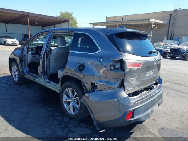 Photo 2 VIN: 5TDJKRFH0FS146114 - TOYOTA HIGHLANDER 