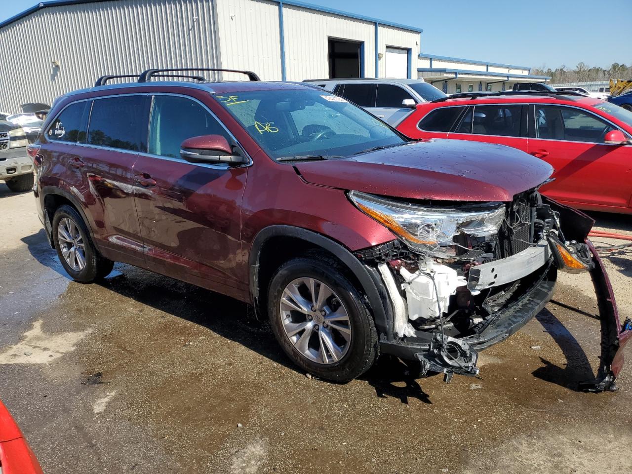 Photo 3 VIN: 5TDJKRFH0FS157291 - TOYOTA HIGHLANDER 