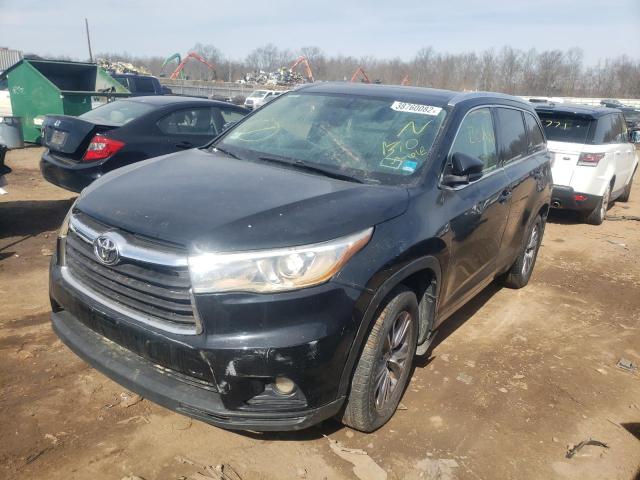 Photo 1 VIN: 5TDJKRFH0FS161812 - TOYOTA HIGHLANDER 