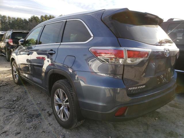 Photo 2 VIN: 5TDJKRFH0FS172499 - TOYOTA HIGHLANDER 