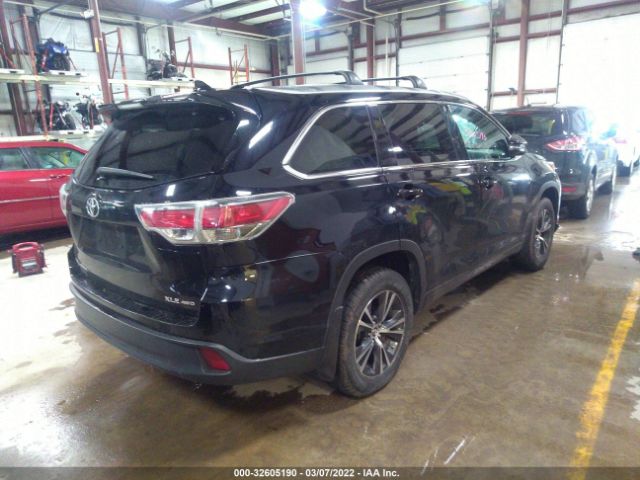 Photo 3 VIN: 5TDJKRFH0GS242438 - TOYOTA HIGHLANDER 