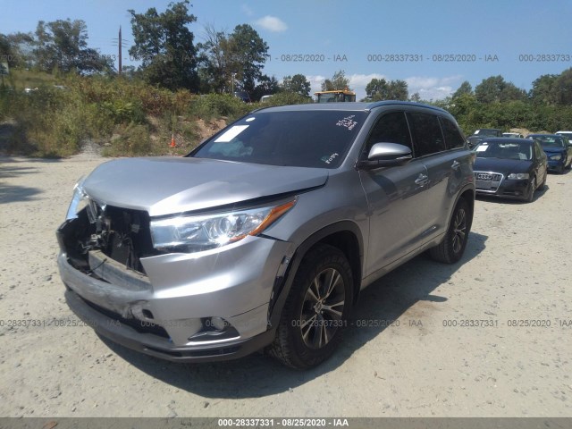 Photo 1 VIN: 5TDJKRFH0GS248059 - TOYOTA HIGHLANDER 