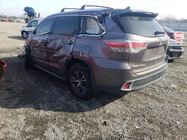 Photo 2 VIN: 5TDJKRFH0GS271843 - TOYOTA HIGHLANDER 