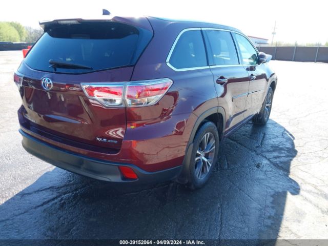 Photo 3 VIN: 5TDJKRFH0GS277061 - TOYOTA HIGHLANDER 