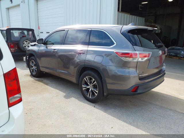 Photo 2 VIN: 5TDJKRFH0GS278274 - TOYOTA HIGHLANDER 