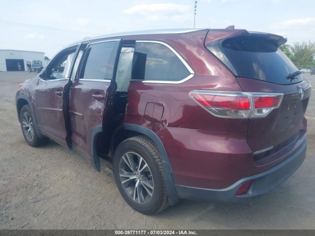 Photo 2 VIN: 5TDJKRFH0GS331099 - TOYOTA HIGHLANDER 