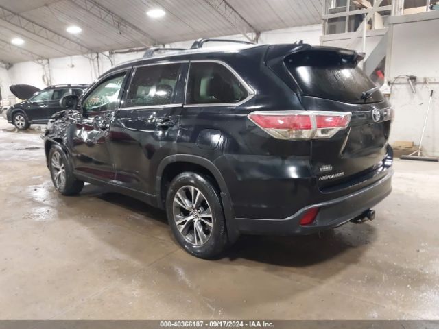 Photo 2 VIN: 5TDJKRFH0GS500490 - TOYOTA HIGHLANDER 