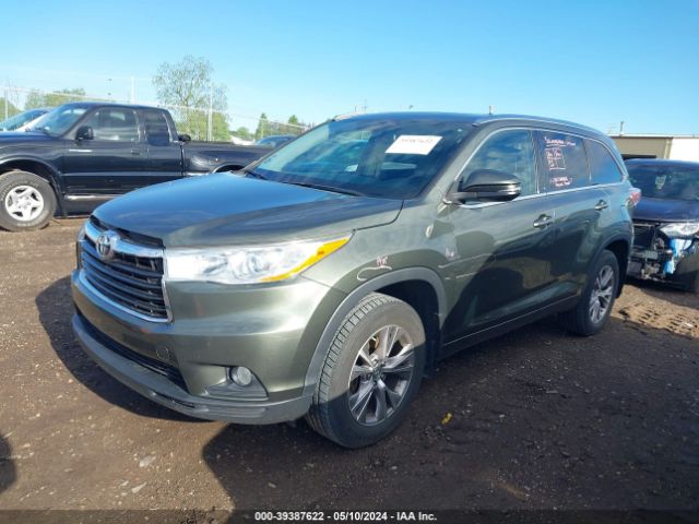 Photo 1 VIN: 5TDJKRFH1ES015238 - TOYOTA HIGHLANDER 