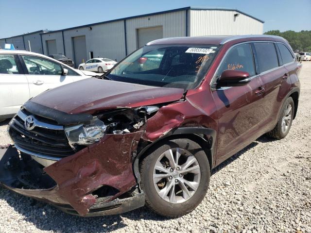 Photo 1 VIN: 5TDJKRFH1ES034887 - TOYOTA HIGHLANDER 