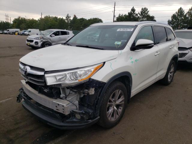 Photo 1 VIN: 5TDJKRFH1ES053889 - TOYOTA HIGHLANDER 