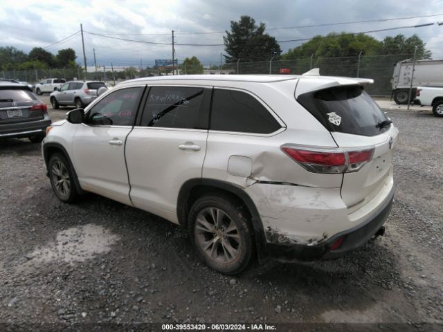 Photo 2 VIN: 5TDJKRFH1ES061555 - TOYOTA HIGHLANDER 