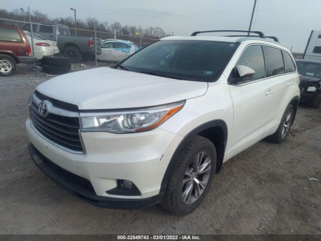 Photo 1 VIN: 5TDJKRFH1FS165352 - TOYOTA HIGHLANDER 