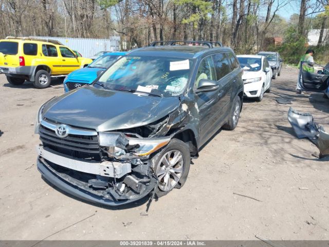 Photo 1 VIN: 5TDJKRFH1FS168770 - TOYOTA HIGHLANDER 