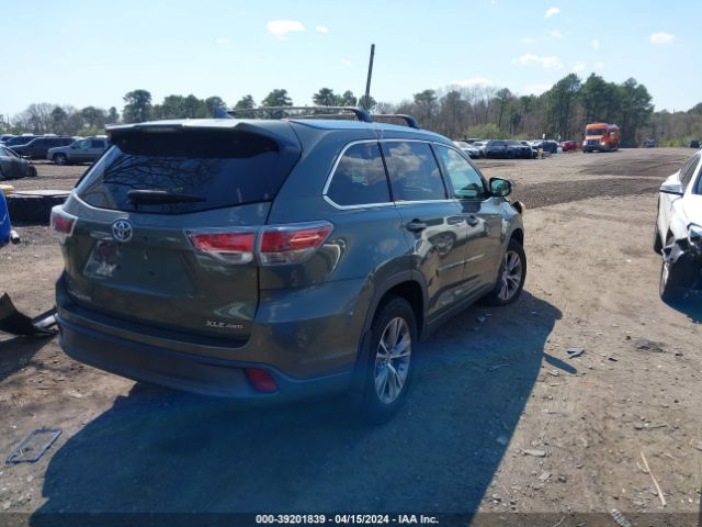 Photo 3 VIN: 5TDJKRFH1FS168770 - TOYOTA HIGHLANDER 