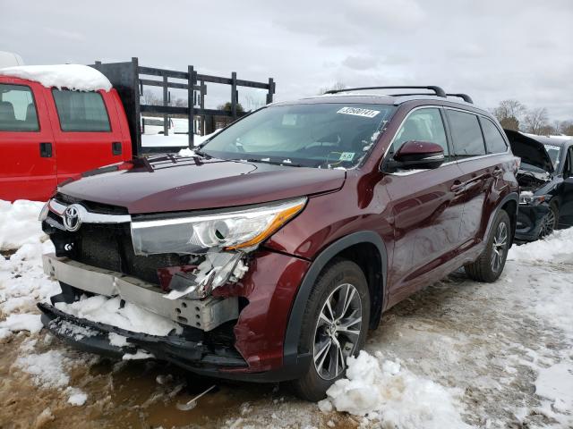 Photo 1 VIN: 5TDJKRFH1GS230721 - TOYOTA HIGHLANDER 