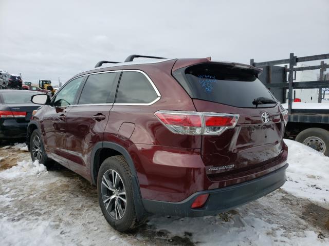 Photo 2 VIN: 5TDJKRFH1GS230721 - TOYOTA HIGHLANDER 