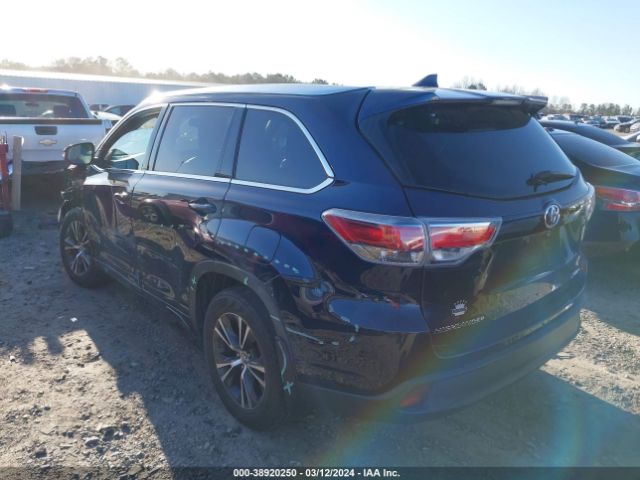 Photo 2 VIN: 5TDJKRFH1GS260267 - TOYOTA HIGHLANDER 