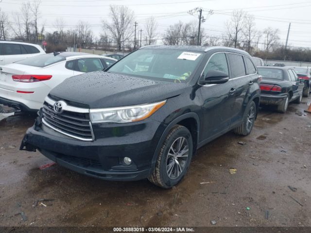 Photo 1 VIN: 5TDJKRFH1GS280759 - TOYOTA HIGHLANDER 