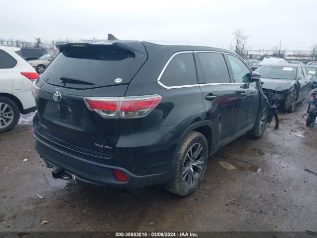 Photo 3 VIN: 5TDJKRFH1GS280759 - TOYOTA HIGHLANDER 