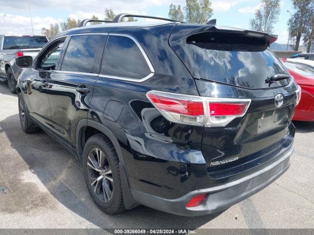 Photo 2 VIN: 5TDJKRFH1GS290689 - TOYOTA HIGHLANDER 