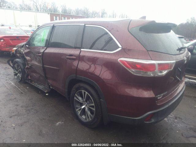 Photo 2 VIN: 5TDJKRFH1GS313775 - TOYOTA HIGHLANDER 