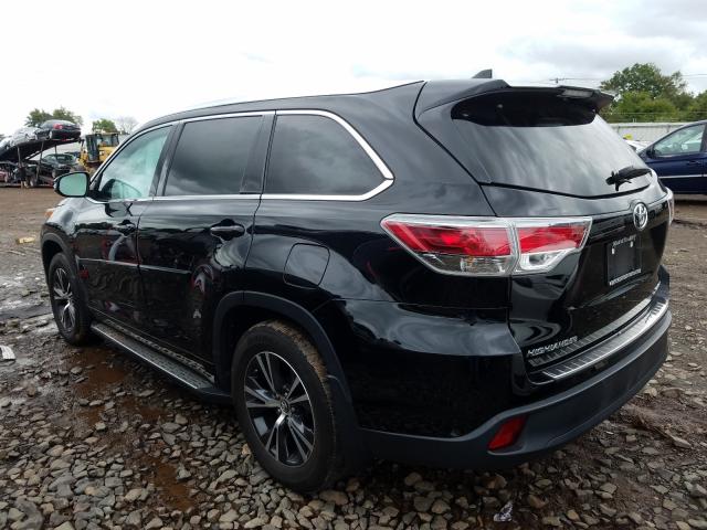 Photo 2 VIN: 5TDJKRFH1GS347893 - TOYOTA HIGHLANDER 