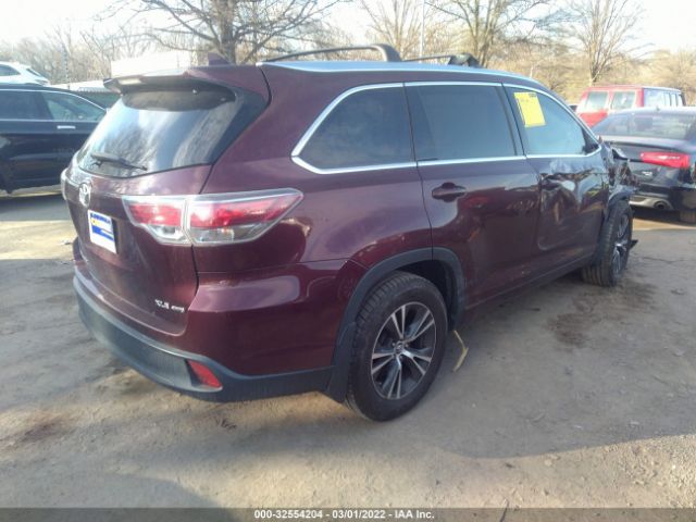 Photo 3 VIN: 5TDJKRFH1GS350194 - TOYOTA HIGHLANDER 