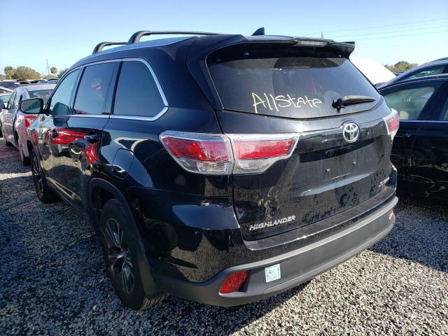 Photo 2 VIN: 5TDJKRFH1GS503253 - TOYOTA HIGHLANDER 