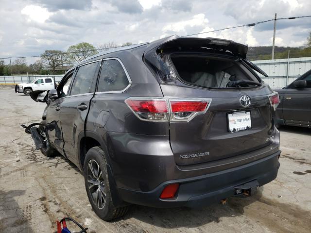 Photo 2 VIN: 5TDJKRFH1GS505116 - TOYOTA HIGHLANDER 