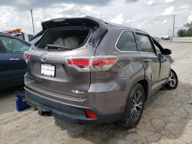 Photo 3 VIN: 5TDJKRFH1GS505116 - TOYOTA HIGHLANDER 