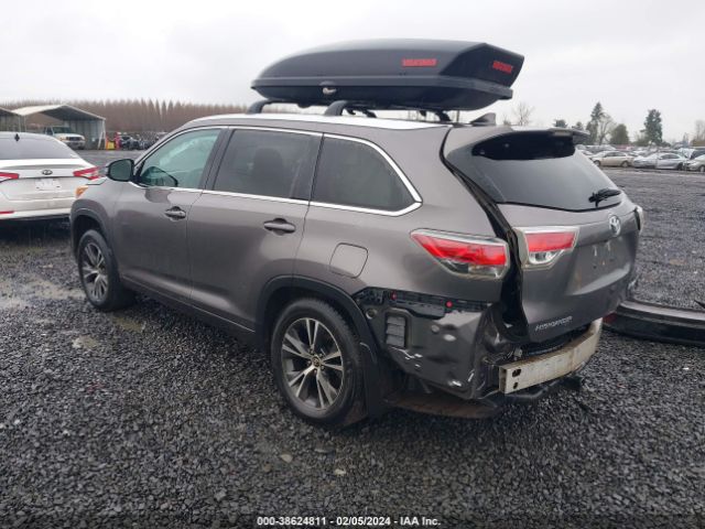 Photo 2 VIN: 5TDJKRFH1GS505276 - TOYOTA HIGHLANDER 