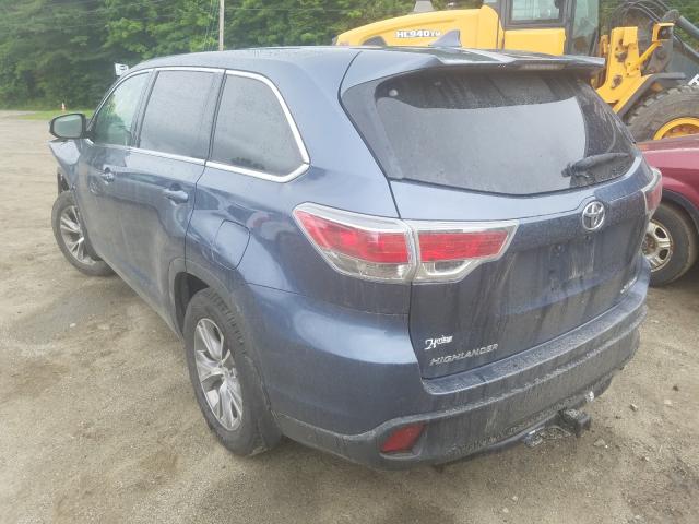 Photo 2 VIN: 5TDJKRFH2ES021811 - TOYOTA HIGHLANDER 