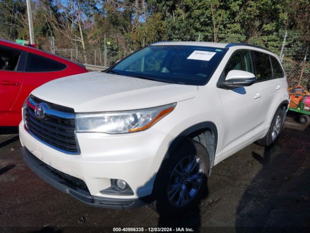 Photo 1 VIN: 5TDJKRFH2FS101160 - TOYOTA HIGHLANDER 