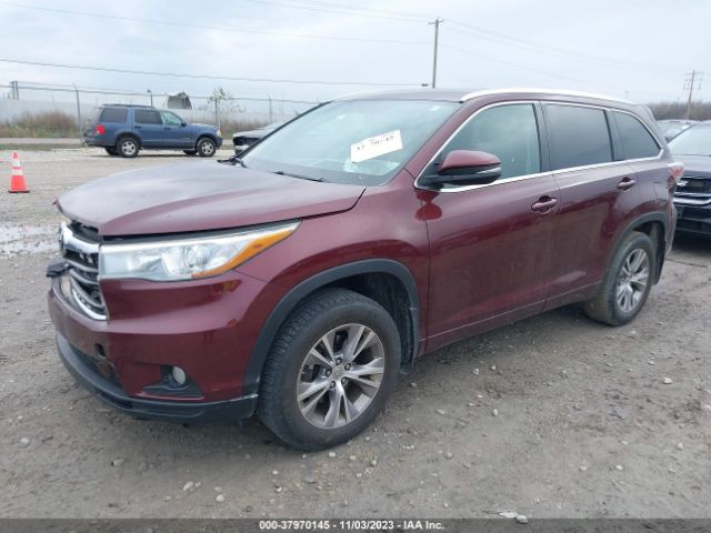 Photo 1 VIN: 5TDJKRFH2FS117942 - TOYOTA HIGHLANDER 