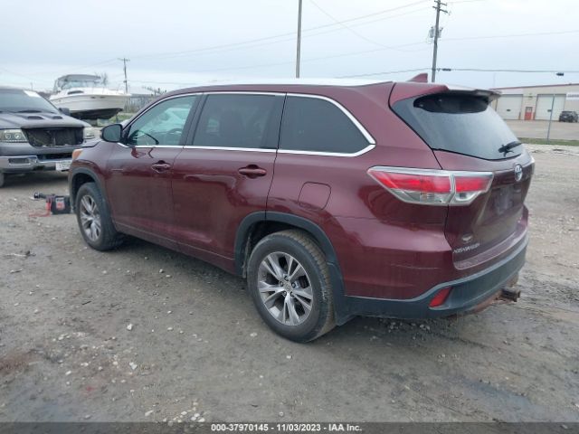 Photo 2 VIN: 5TDJKRFH2FS117942 - TOYOTA HIGHLANDER 