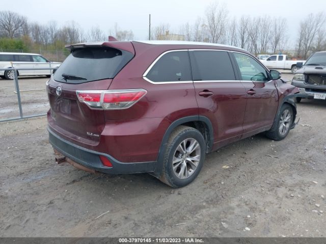 Photo 3 VIN: 5TDJKRFH2FS117942 - TOYOTA HIGHLANDER 