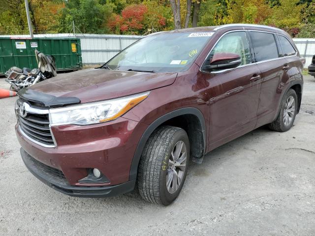 Photo 1 VIN: 5TDJKRFH2FS147992 - TOYOTA HIGHLANDER 