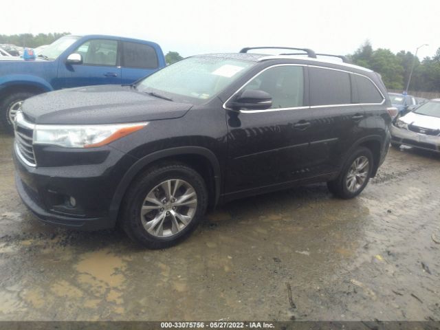 Photo 1 VIN: 5TDJKRFH2FS184329 - TOYOTA HIGHLANDER 