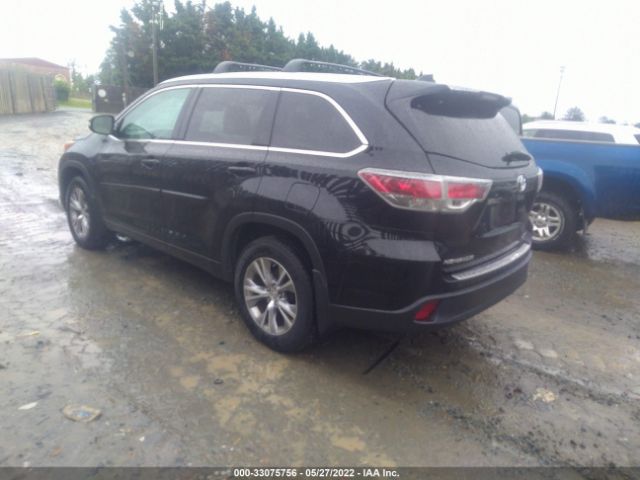 Photo 2 VIN: 5TDJKRFH2FS184329 - TOYOTA HIGHLANDER 