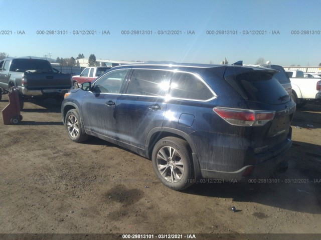 Photo 2 VIN: 5TDJKRFH2FS208399 - TOYOTA HIGHLANDER 