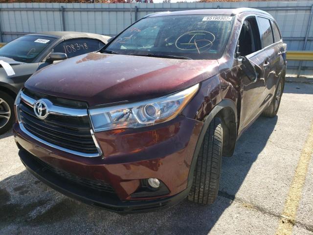 Photo 1 VIN: 5TDJKRFH2FS210248 - TOYOTA HIGHLANDER 